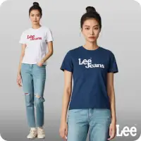 在飛比找momo購物網優惠-【Lee 官方旗艦】女裝 短袖T恤 / Lee Jeans 