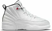 [Nike] Jordan Little Kid's 12 Retro Twist White/Black-University Red (151186 106), White/Black-university Red, 3 Little Kid