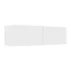 Tv Cabinet White 120X30X30 Cm Chipboard
