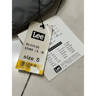 全新瑕疵正品 Lee女大人短版灰色羽絨外套 S