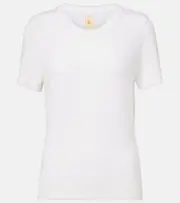 [Jardin des Orangers] Jardin des Orangers Knitted cashmere T-shirt AU 14 white