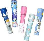 ARTGHJL Pack of 5 Classic Kaleidoscopes, Kaleidoscope Children, Vintage Retro Kaleidoscopes Educational Toy for Children's Birthday, New Year, Christmas, Storage Filler, School, Classroom, Random