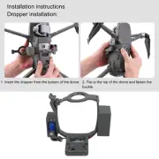 Drone Airdrop System ABS And Electronic Components 400g Bear Load Drone Drop Dp