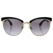 Miu Miu Miu Miu MU 54Q 1AB-3E2 - Black Gold/Grey Gradient by Miu Miu for Women - 56-18-145 mm Sunglasses