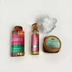 Tree Hut Gift Set! Watermelon Body Scrub, Foaming Gel Wash, Shave Oil &Loofah