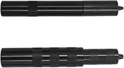 Generic 36050 Valve Keeper Core Remover 2 Size Valve Spring Compressors Remover and Installer Set for Car, Black