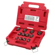 Milwaukee 49-66-7005 12 Pc Impact 3/8 Drive SAE 6 Point Socket Set