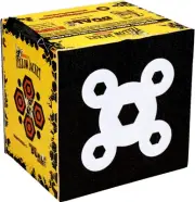 Yellow Jacket Dual Threat 350 FPS Foam Archery Target Block for All Bows