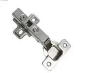 110 D Soft Close Full Overlay Clipon Concealed Frameless EuroMounting Plat Hinge