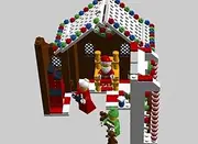 Lego Winter Village Pictures with Santa Instructions - DJ Gilbert