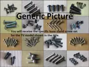 New Panasonic TH-EBP42F9 Complete Screw Set for Base Stand Pedestal and Neck