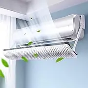 Air Conditioner Windshield Air-Conditioning Windshield, Wall-Mounted Universal Air-Conditioning Windshield, No Peculiar Smell, No Perforation, Wind-Proof and Direct-Blow Air Baffle