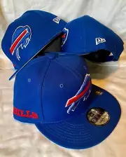 BUFFALO BILLS NFL NEW ERA 9FIFTY DUPLEX LOGOS OSFM ROYAL SNAPBACK HAT/CAP NWT