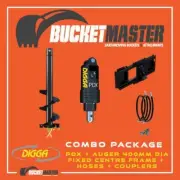 DIGGA AUGER COMBO PACKAGE - PDX AUGER DRIVE+400Di AUGER +FIXED CENTRE FRAME - FO