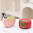 Ceramic Pen Container Cute Office Buckets Children Toothbrush Holder