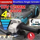 125mm Angle Grinder Cordless Brushless Replace For Makita 18V Battery DGA504Z AU