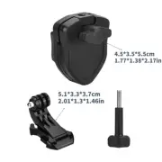 Durable Aluminum Alloy Motorcycle Windscreen Clamp for DJI Action/GoPro/Insta360