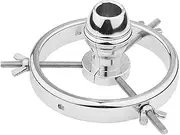 3 Styles Giant Anus Vaginal Dilator Hollow Speculum Adjustable Size Anal Expander Metal Anal Plug Buttplug BDSM Sex Games for Men Women(C)