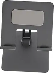 KICHOUSE Foldable Tablet Stand Phone Holder for Desk Laptop Base Non Slip Wear Resistant for Home Office Bedroom and Study Use Grey