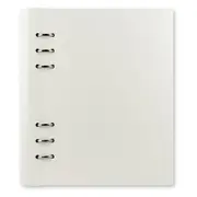 Filofax Classic A5 Clipbook Notebook Organiser Writing Office Stationery WHT