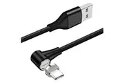 TEGAL E360 Sideway Magnetic Fast Charging Cable for USB C Black 1m