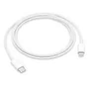 Apple Genuine USB-C to Lightning 1m Power Cable - White, 1m
