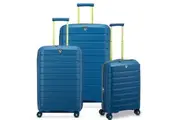 Roncato B Flying 3 Piece Lightweight EXP Spinner Luggage Set - Blue