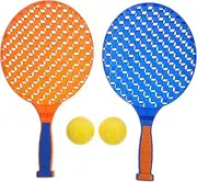 1 Set Tennis Toy Racket Badminton Tennis Racket Badminton Racket Outdoor Toy Racketball Ball Racket Interactive Toy Athletic Playthings Portable Toy Plastic WHAMVOX