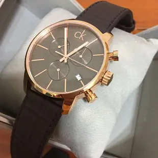 Calvin Klein CK 男 優質計時風格時尚腕錶(K2G276G3)