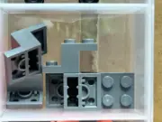 LEGO Parts - Dark Bluish Gray Bracket 3 x 2 x 1 1/3 - No 73562 - QTY 5