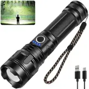 Rechargeable Flashlights 20000 High Lumens, High Power Led Flashlight, XHP70....
