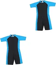 2pcs Man Sun Protection Clothing European and American