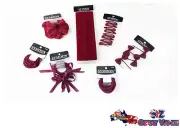 7 Type Set Wine Red Color Hair Accessories School House Color