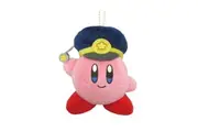Sanei Plush Keychain Kirby Pupupu Train EXTRA