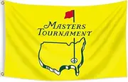 Bofanio Flag Compatible with Masters Flag Golf Banner Flag Tapestry Decor 3x5ft Banner for Garage Man Cave Dorm Room (Yellow)