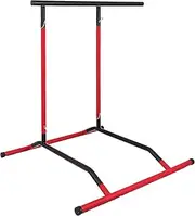 Popsport 330LBS Pull Up Dip Station Power Tower Station Multi-Station Power Tower Workout Pull Up Station with Carry Bag for Home Fitness
