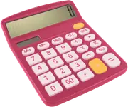 Techxtras Desktop Calculator (Pink)
