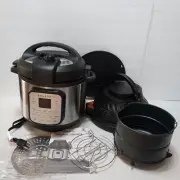 Instant Pot 11-in-1 6 Quart Pressure Cooker Duo Crisp + Air Fryer New Open Box