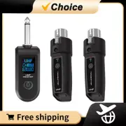 UHF XLR Adapter System Wireless for Dynamic Microphone Guitar Audio Mixer System