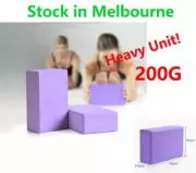 1/2/10pcs Heavy 200G/pc Gym Sport Tool Foam Yoga Fitness Practice Block Brick