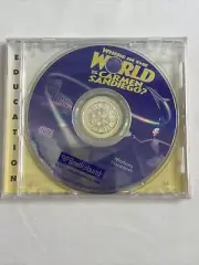 WHERE IN THE WORLD IS CARMEN SANDIEGO - MATTEL - CD-ROM - SEALED