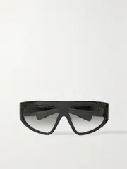 [Balmain] Balmain - B-escape D-frame Acetate And Gold-tone Sunglasses - Black - One size One size Black