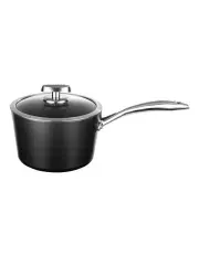 [Scanpan] PRO IQ 20cm/2.5 Litre Saucepan Black