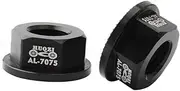 Kisangel Aluminum Alloy Screw Cap Balance Bike Nut Sliding Drum Nut for Boys and Girls Bike Black