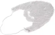 Gray Halloween Party Fake Beard Costume Facial False Beard Male Fake Whisker Party Supplies