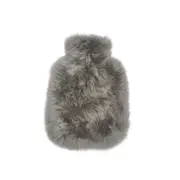 Auskin The Gulgong Sheepskin Soft Warmer/Bag Hot Water Bottle Cover Fossil