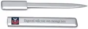 U.S Navy Chief Red E-7 Religious Programs RP Engraved Letter Opener