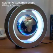 Magnetic Floating Blue Geography Levitating Rotating LED Globe Night Lamp Deco