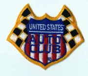 USAC - United States Auto Club Official Patch - Vintage NOS