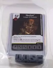 DC Dice Masters Green Arrow Flash * MERLYN * Set RARE Uncommon CUR + 4 DICE